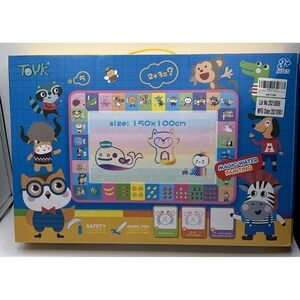 TOYK Magic Water Painting Kit Mat Pen,Reusable Hand Eye Coordination‎  Pre-owned